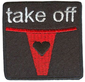 Нашивка Отвали из трусов