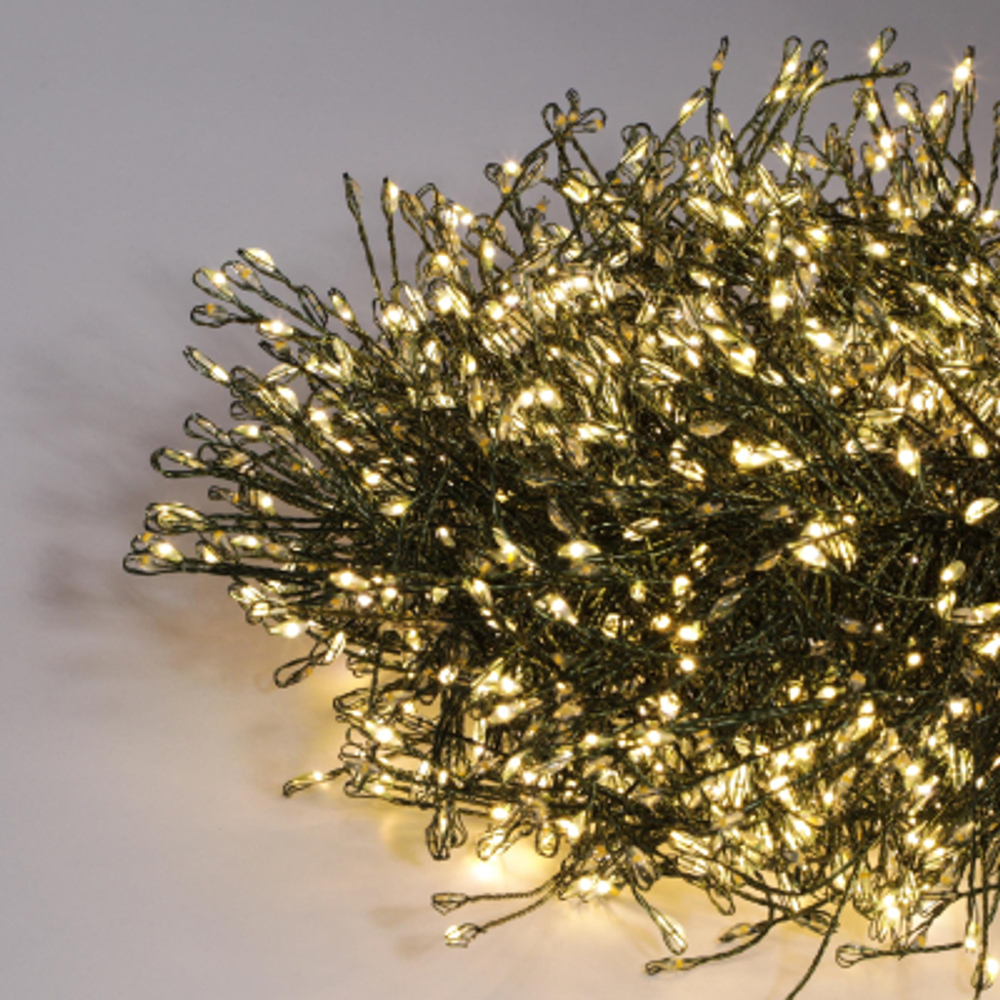 Электрогирлянда Best Technology зеленый шнур 5472 LED теплый белый