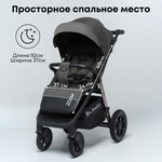 Коляска детская прогулочная BubaGo арт.BG 133-CH-3 MODEL BASS color/ цвет Gray / Серый