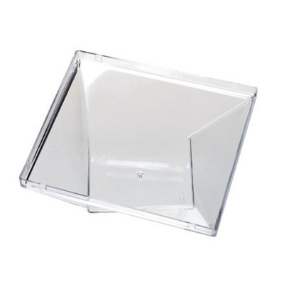 Крышка/блюдце к креманке фуршетной "Сапфир" прозрачная (20/240 шт.) 5056п