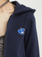 Женская Толстовка Badbear Hug Patch Zipup Crop Navy