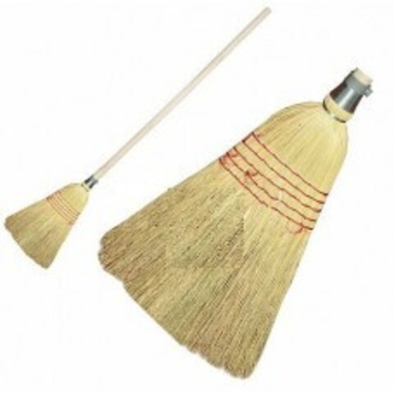 Метла СОРГО просяная с резьбой (10шт)
