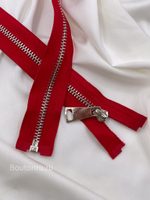 Молния красная серебро