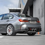 Карбоновый диффузор заднего бампера для BMW M3 G80/G81 2020+ / M4 G82/G83 2021+ БМВ