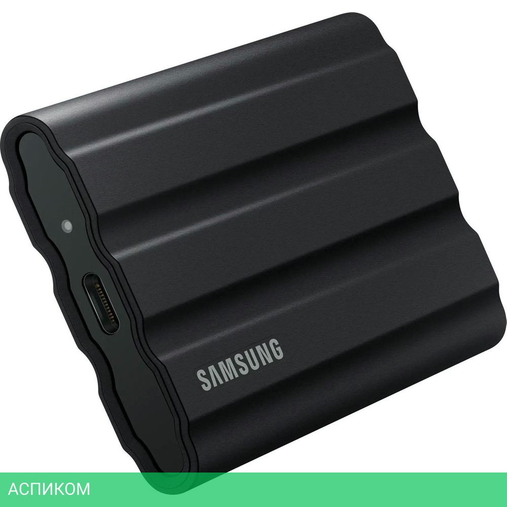 Внешний накопитель Samsung T7 Shield 2TB черный (MU-PE2T0S/WW)
