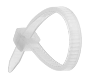 Хомут nylon 200x2,5 мм 100 шт. белый Tantos
