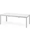 Стол уличный раздвижной Rio, 210-280х100 см, белый