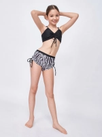 купальник раздельный 3 в 1 с шортами и топ накидка