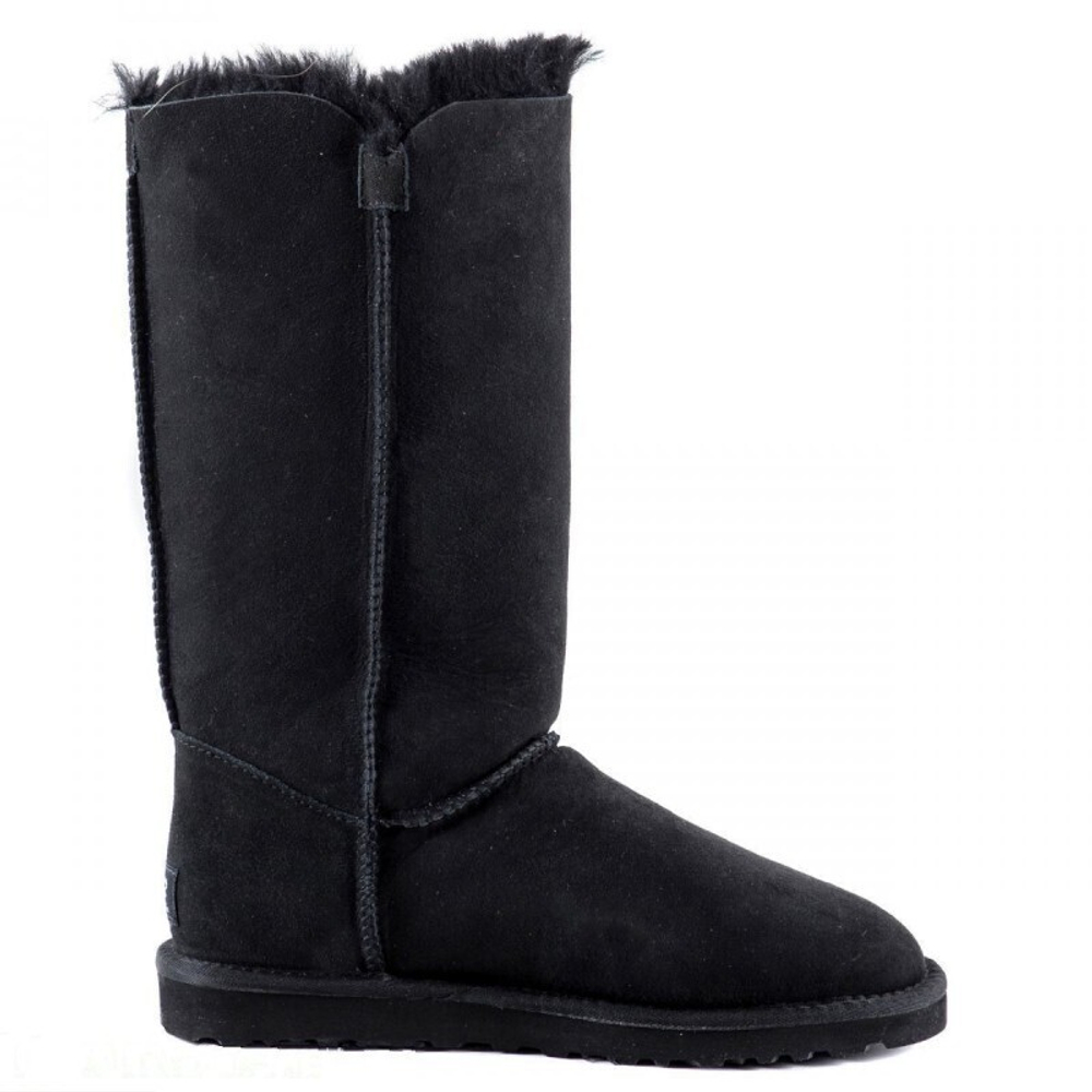 Угги Bailey Button Triplet Black