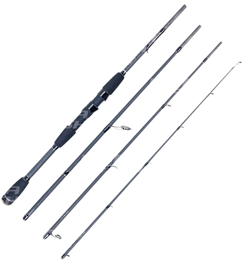 Спиннинг Kaida 852-728-228 Neon 2.28м 7-28г 4секц. вес 127г Carbon IM8 Колец 10шт  Тр.длина 0.61м Ручка Неопрен