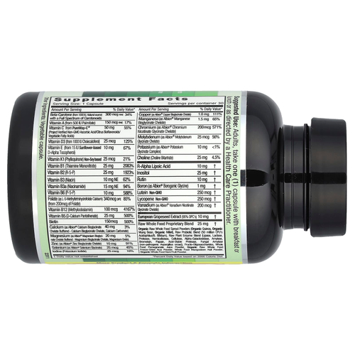 Emerald Laboratories, коферментный мультивитаминный комплекс, прием 1 раз в день, 30 вегетарианских капсул