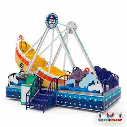 Аттракцион викинг «Северный ветер», 10 мест, 5×4×3,3 м