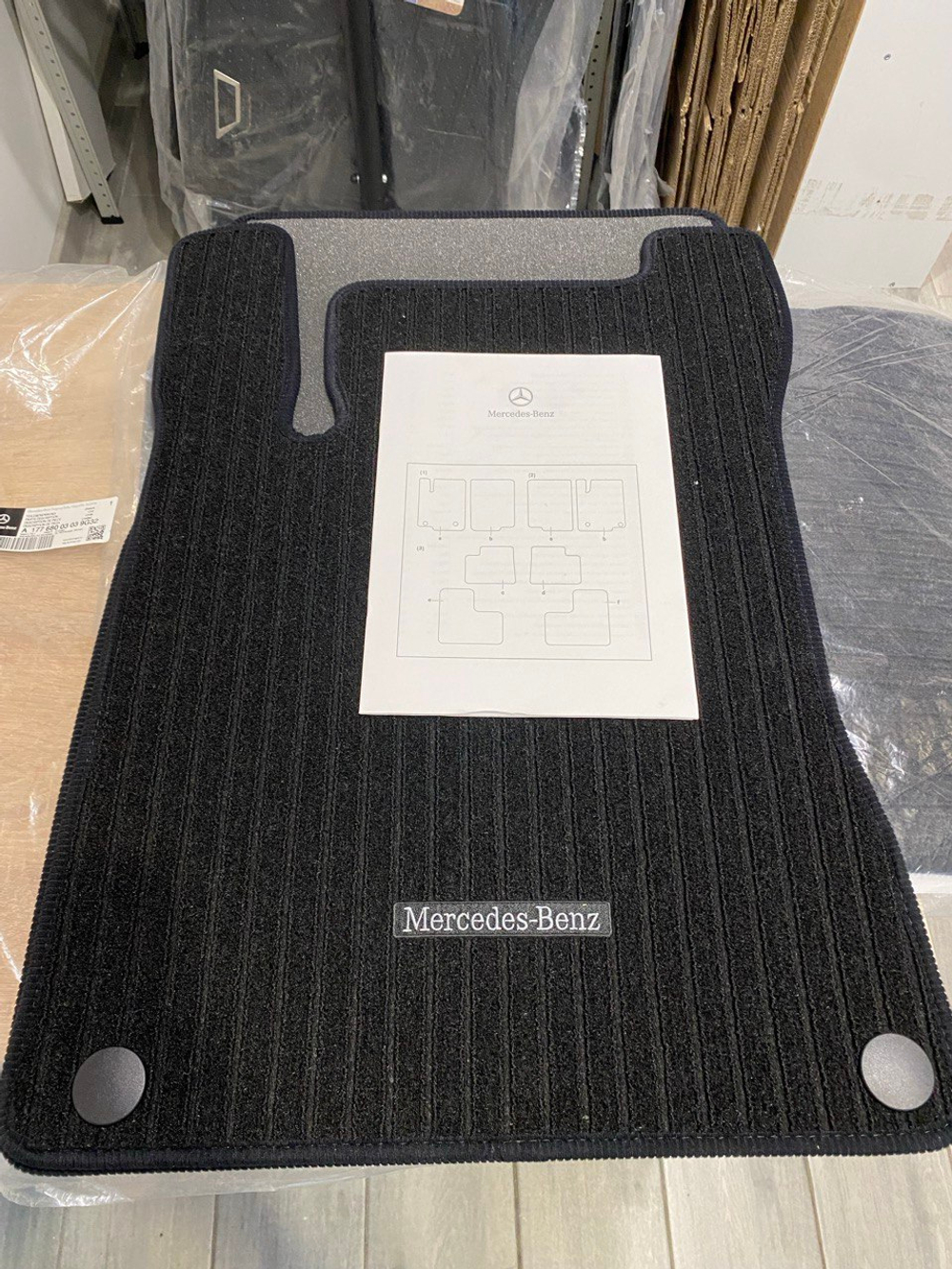 Коврики Mercedes A-Class W177, CLA C/X188 репс 4шт