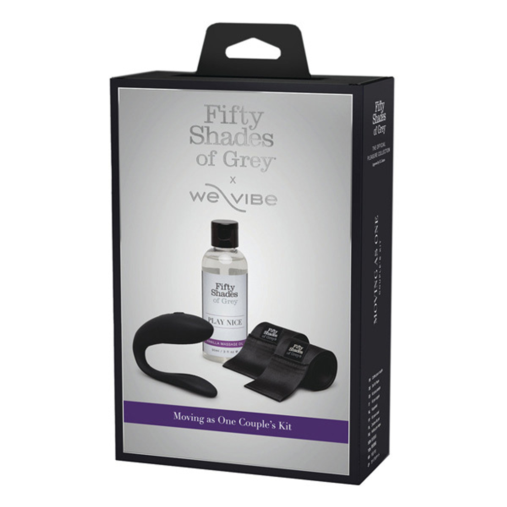 Набор для пар Пятьдесят оттенков серого We-Vibe + Fifty Shades of Grey - Moving As One Couples Kit WT404264