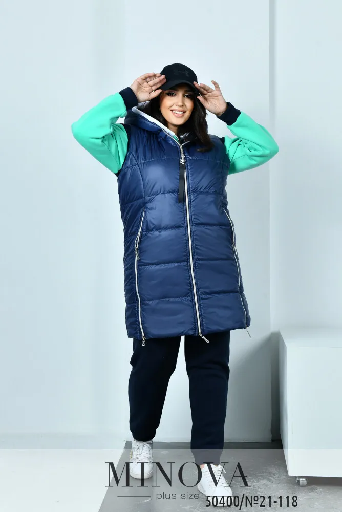 Костюм 21-118-ментоловый-синий Minova