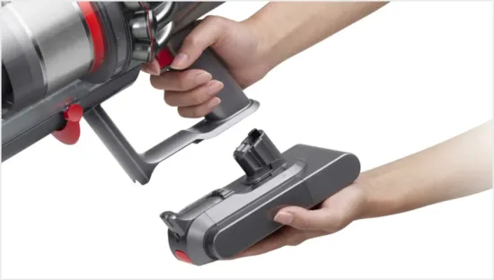 Вертикальный пылесос Dyson V11 Absolute (SV28) EU, Nickel/Blue