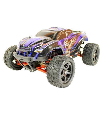 Радиоуправляемый монстр Remo Hobby SMAX Brushless UPGRADE (синий) 4WD 2.4G 1/16 RTR