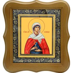 Аглаида Мученица. Икона на холсте.