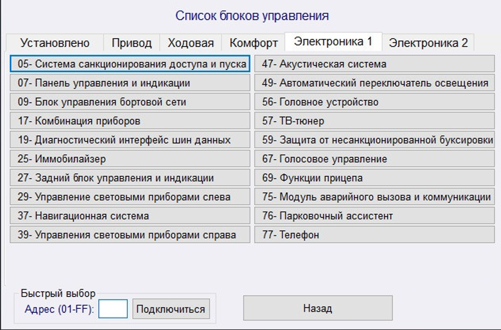 Сканер ВАСЯ диагност (Origin Plus), Оригинальный, обновляется через сайт
