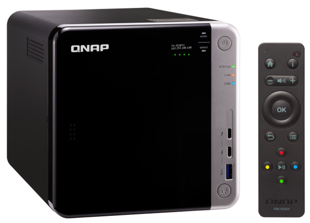 Сетевой накопитель  QNAP TS-453BT3-8G