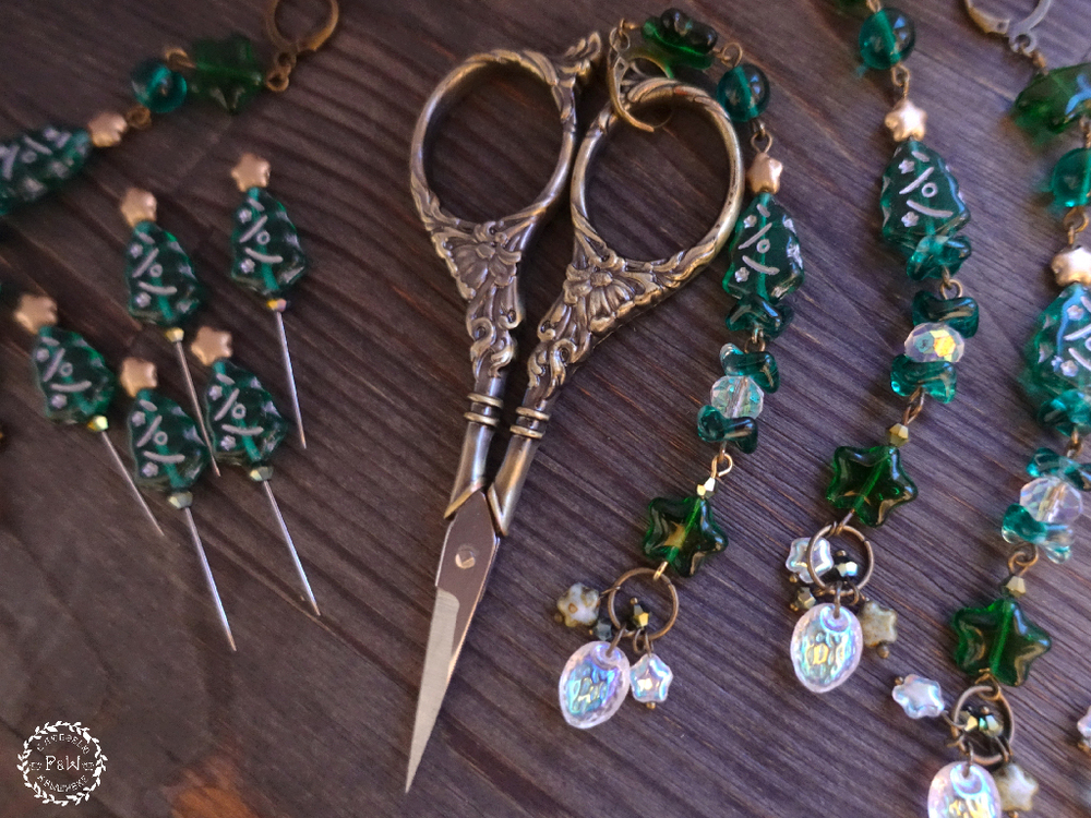 Маячок и счетная игла "Ёлочка и звёздочка"