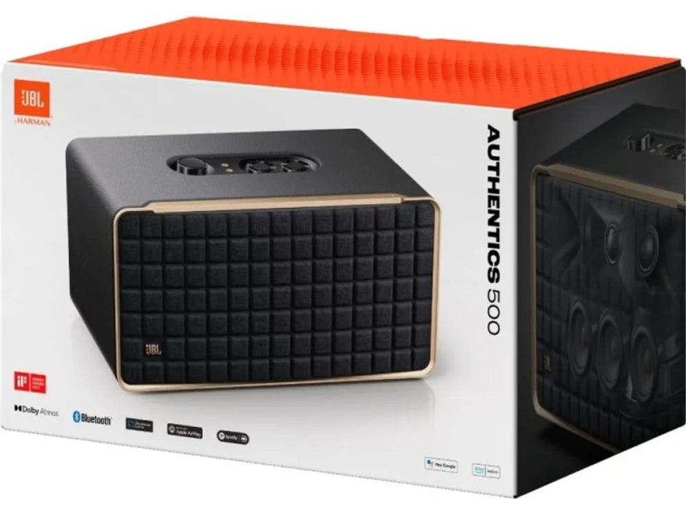 Портативная акустика JBL Authentics 500 черный