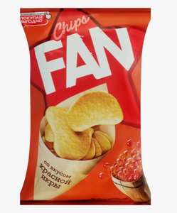 Чипсы FAN Красная Икра 65 г