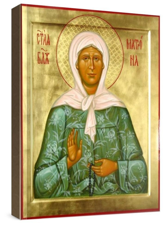 Матрона Московская (рукописная икона)