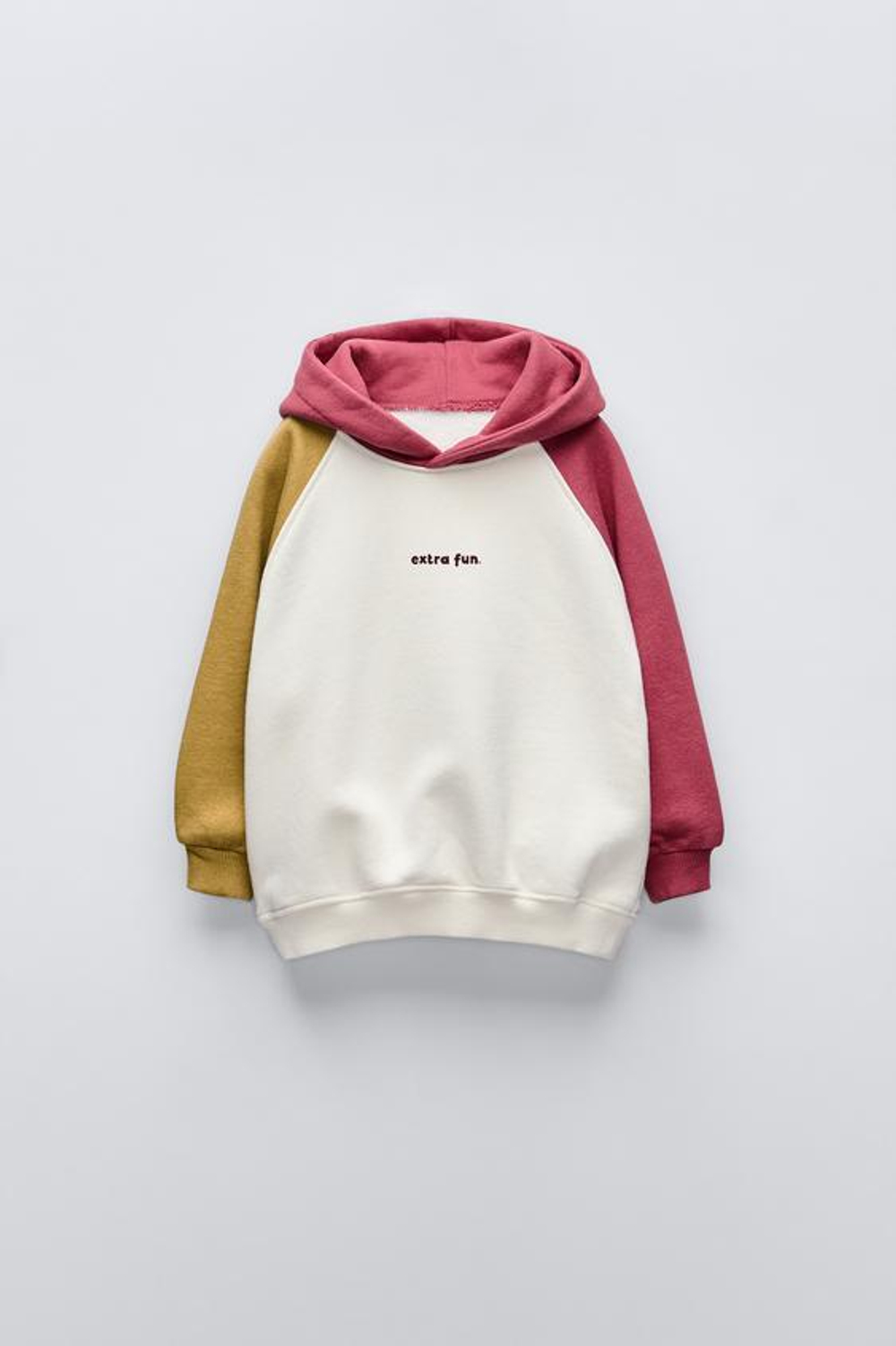 ZARA ТОЛСТОВКА ИЗ МЯГКОЙ ТКАНИ, РАЗНОЦВЕТНЫЙ