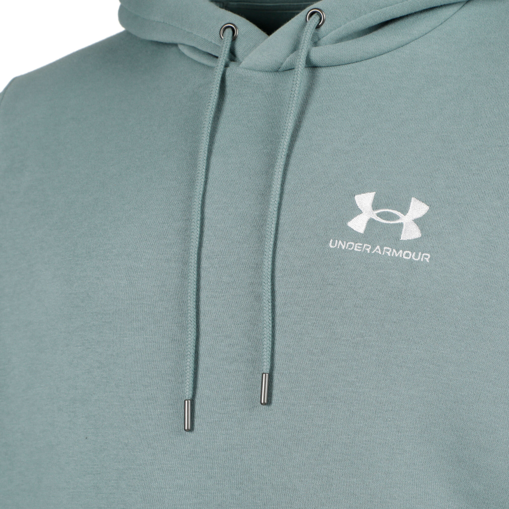 Мужская кофта теннисная Under Armour Essential Hoody Men - Green