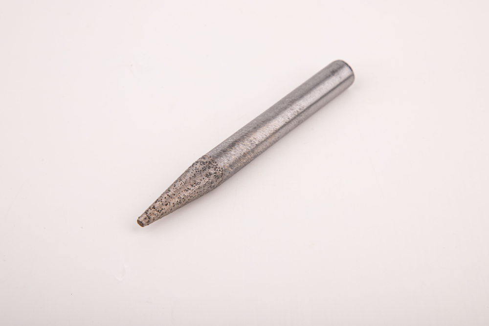 Алмазная фреза для гранита, конус R 3,0 мм (хвостовик 10 мм) 10*3*30*90