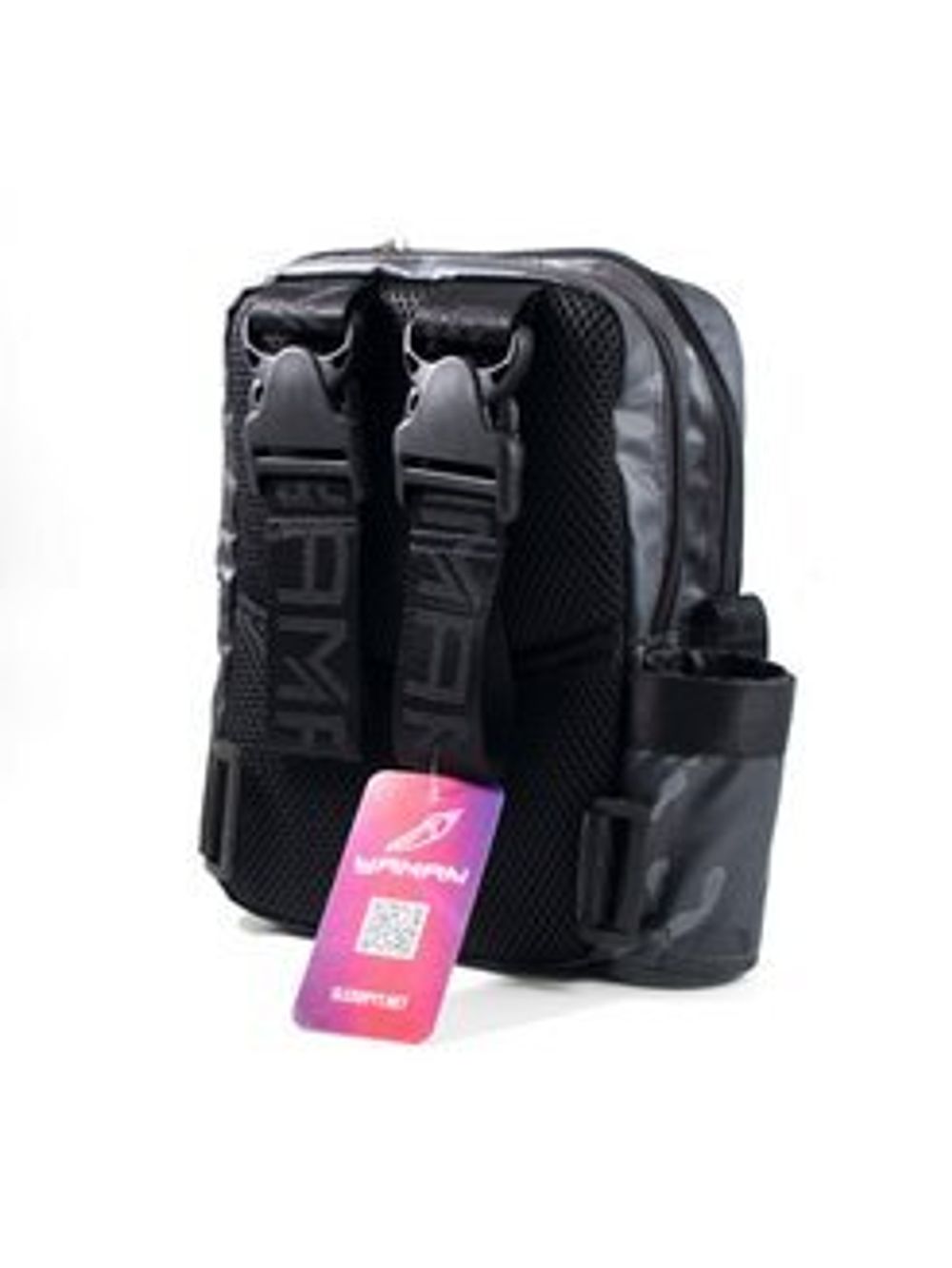 Сумка рыболовная "Yaman" Street Fishing MultiLock Pocket, 16х19х24 см, цв. серый камуфляж