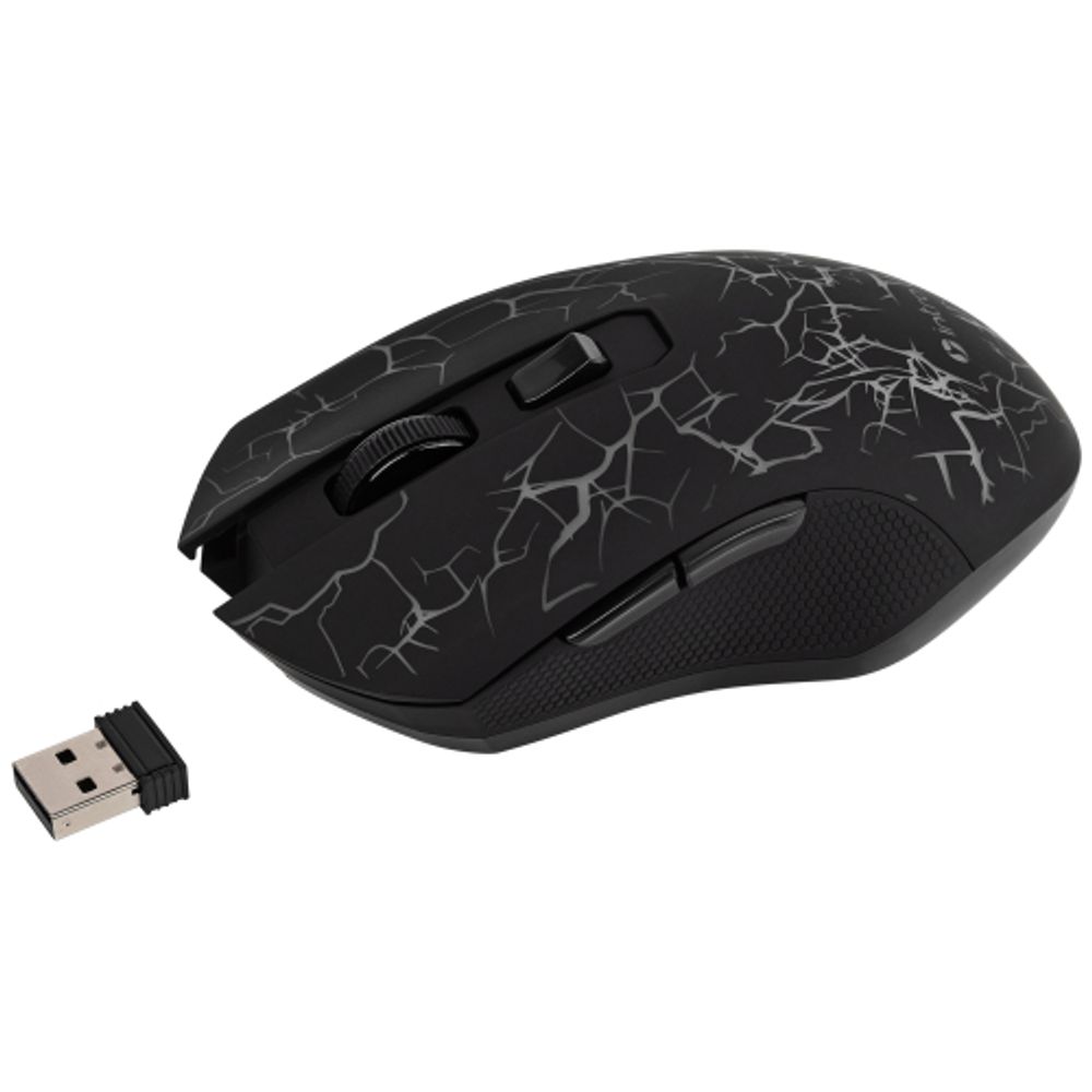 Мышь Intro MW575 беспроводная игровая 800-1600dpi черная