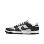 Кроссовки Nike Dunk Low Grey/Black/Orange Mini Swoosh