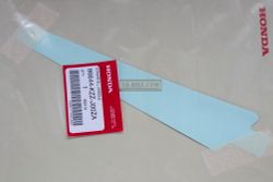86644-KZZ-J00ZA. STRIPE B, L. MIDDLE COWL *TYPE1*. Honda CRF250Rally, Sticker OEM