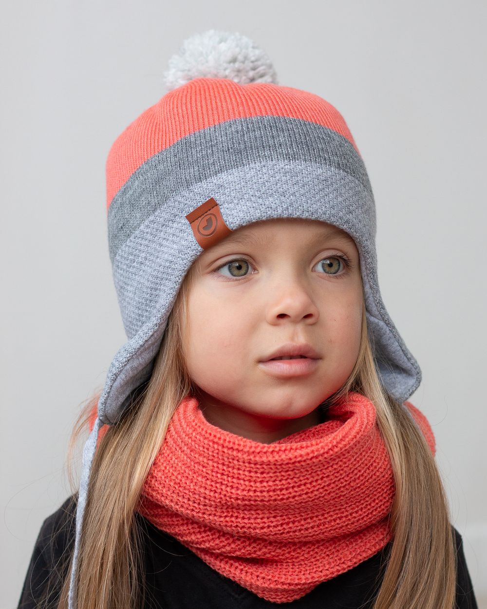 Шапка зимняя вязаная (Облепиха) КОДИ