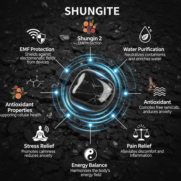 Чем полезен шунгит: уникальный минерал для здоровья и энергетики