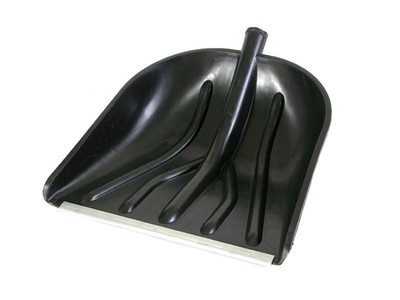 Лопата пластиковая "Зима" №1 410*460мм с планкой без черенка d32