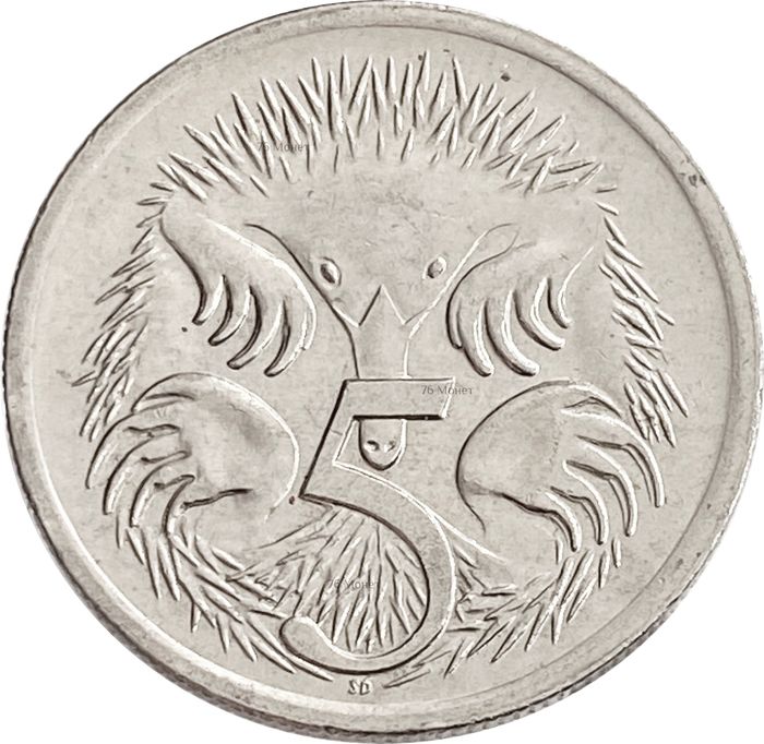 5 центов 1985-1998 Австралия