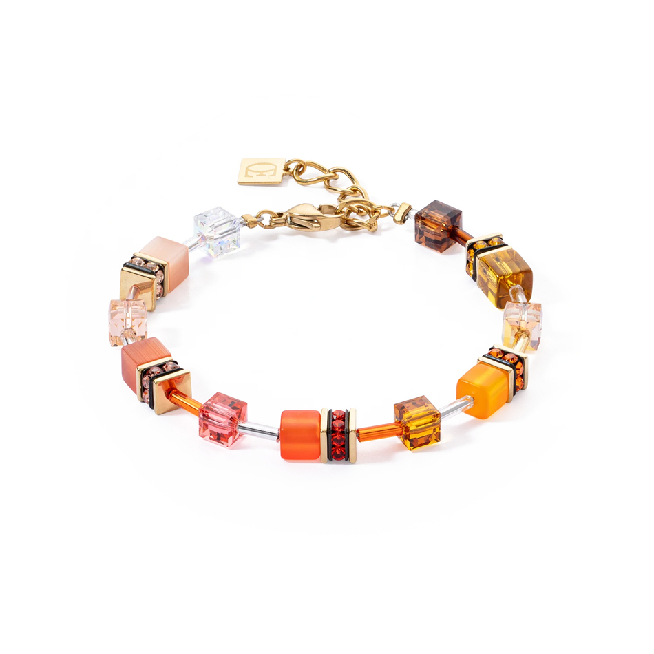 Браслет Coeur de Lion Orange-Brown 2838/30-0211