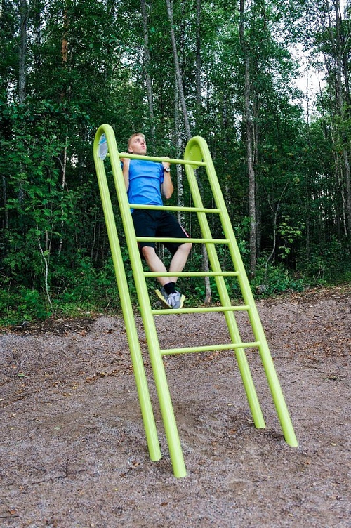 Элемент спортивной площадки - турник