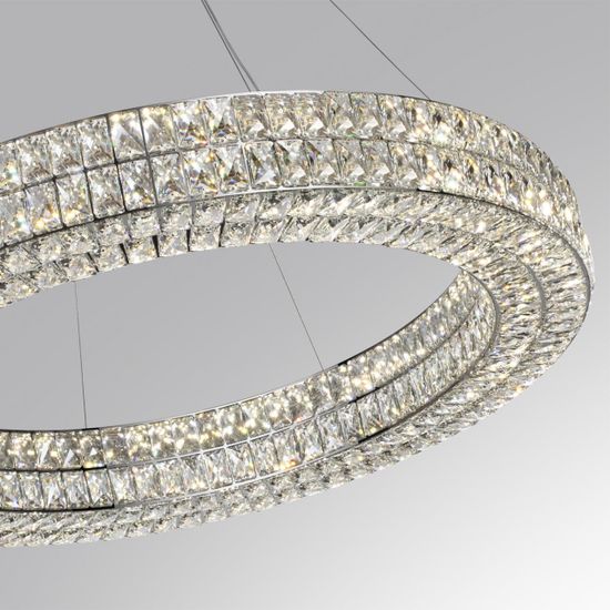 4927/98L L-VISION ODL24 599 хром/металл/хрусталь Люстра LED 98W 4000K 5850Лм PANTA