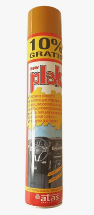 Полироль торпеды спрей PLAK  Табак 750мл
