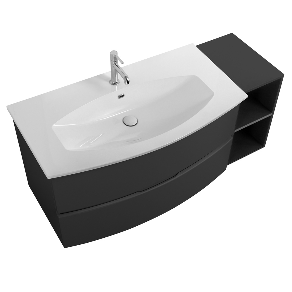 Мебель для ванной Cezares ELETTRA 130 Grafite 55526+55530