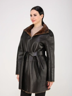 Дубленка зимняя шуба натуральная двухсторонняя