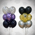 Шар 12" Черный, Пастель / Black 080 Sp