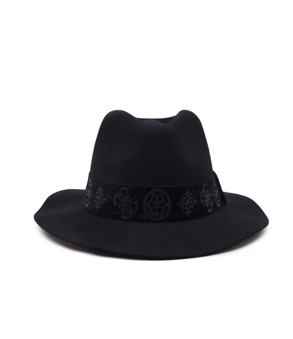 Хлопковая шляпа Guess - черный(AW9936 WOL01)