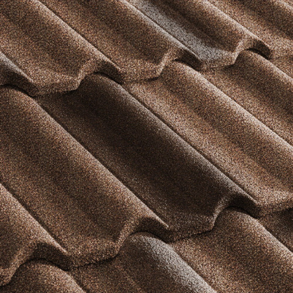 Черепица композитная Metrotile Gallo Цедар-браун