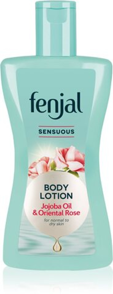 Fenjal Sensuous - молочко для тела с ароматом розы /   200  ml  / GTIN 4013162026524