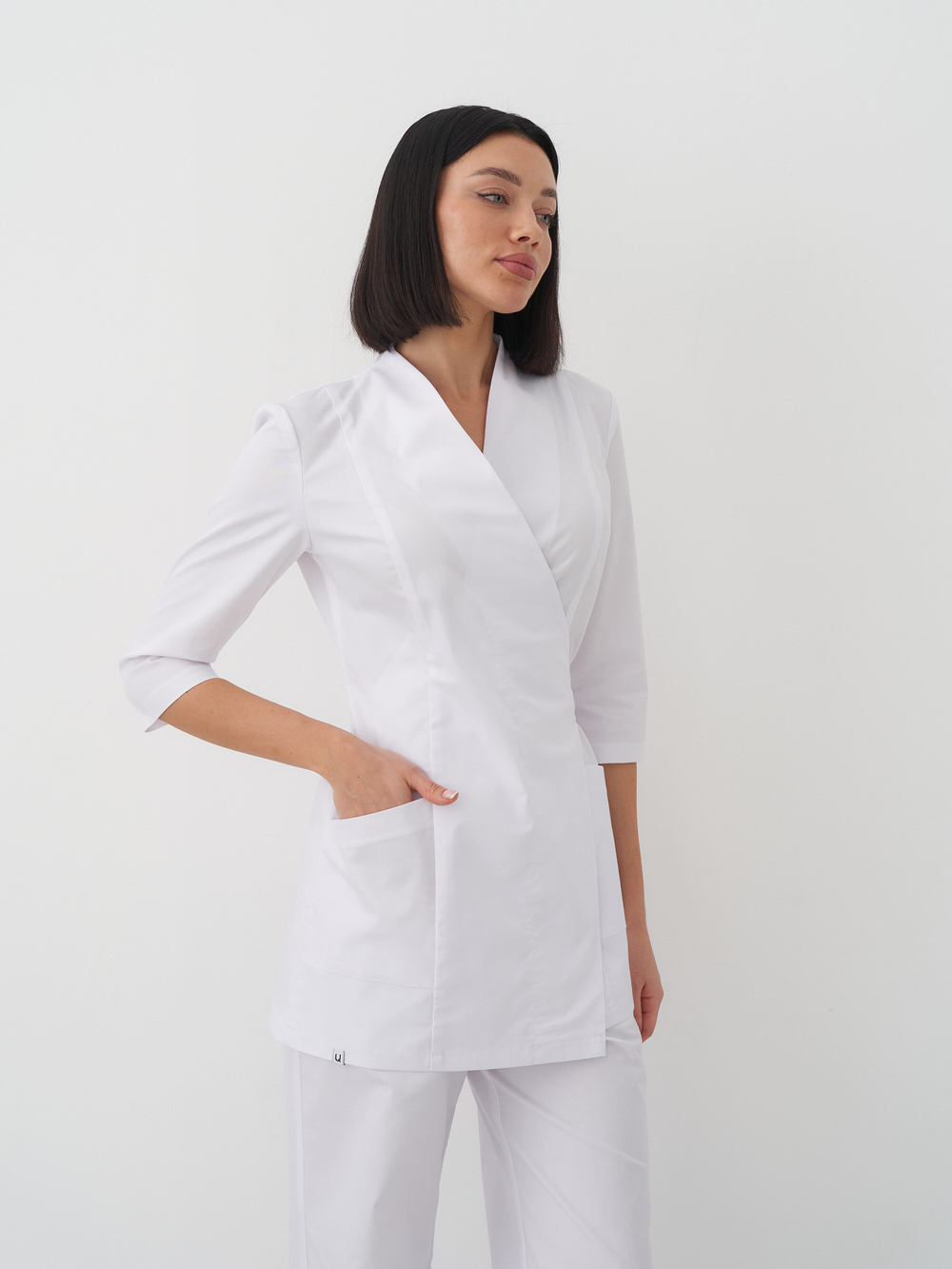 Блуза женская м288 сансара белый